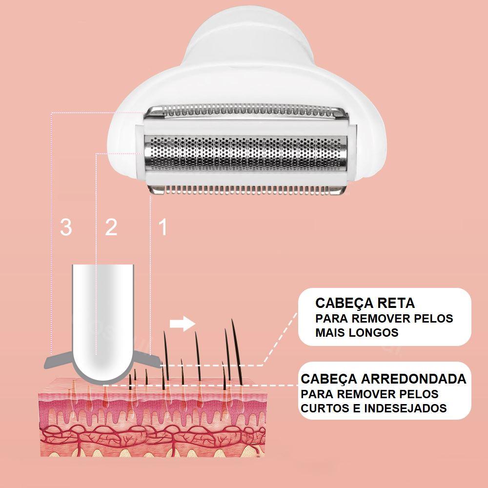 Depilador Feminino 5 em 1